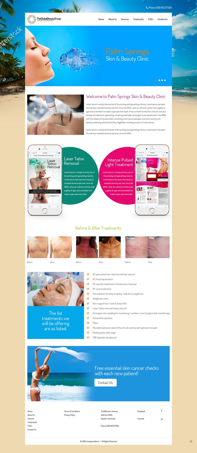 Web Design by pb for this project | Design #9332028