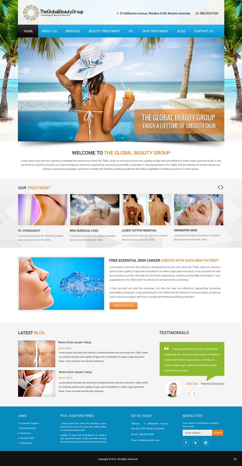 Web Design by pb for this project | Design #9332030