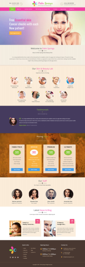 Web Design par Sbss pour ce projet | Design : #9316683