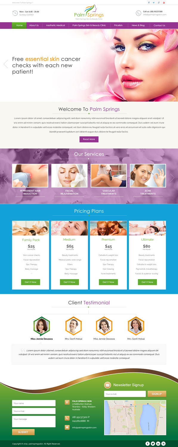Web Design by Sbss for this project | Design #9319096