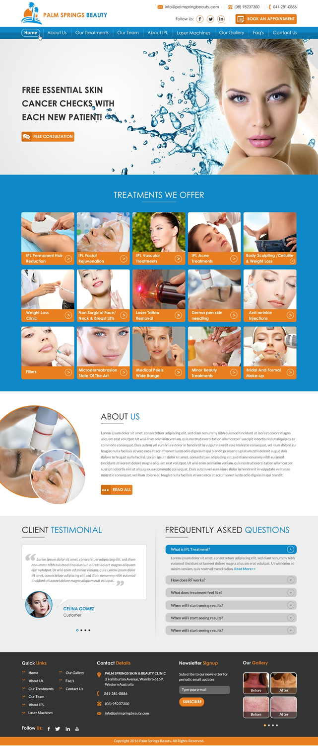 Web Design by Sbss for this project | Design #9319110