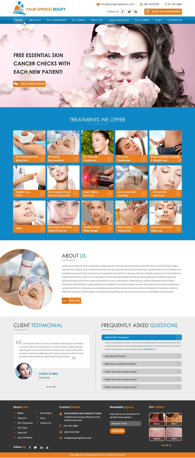 Web Design by Sbss for this project | Design #9319111