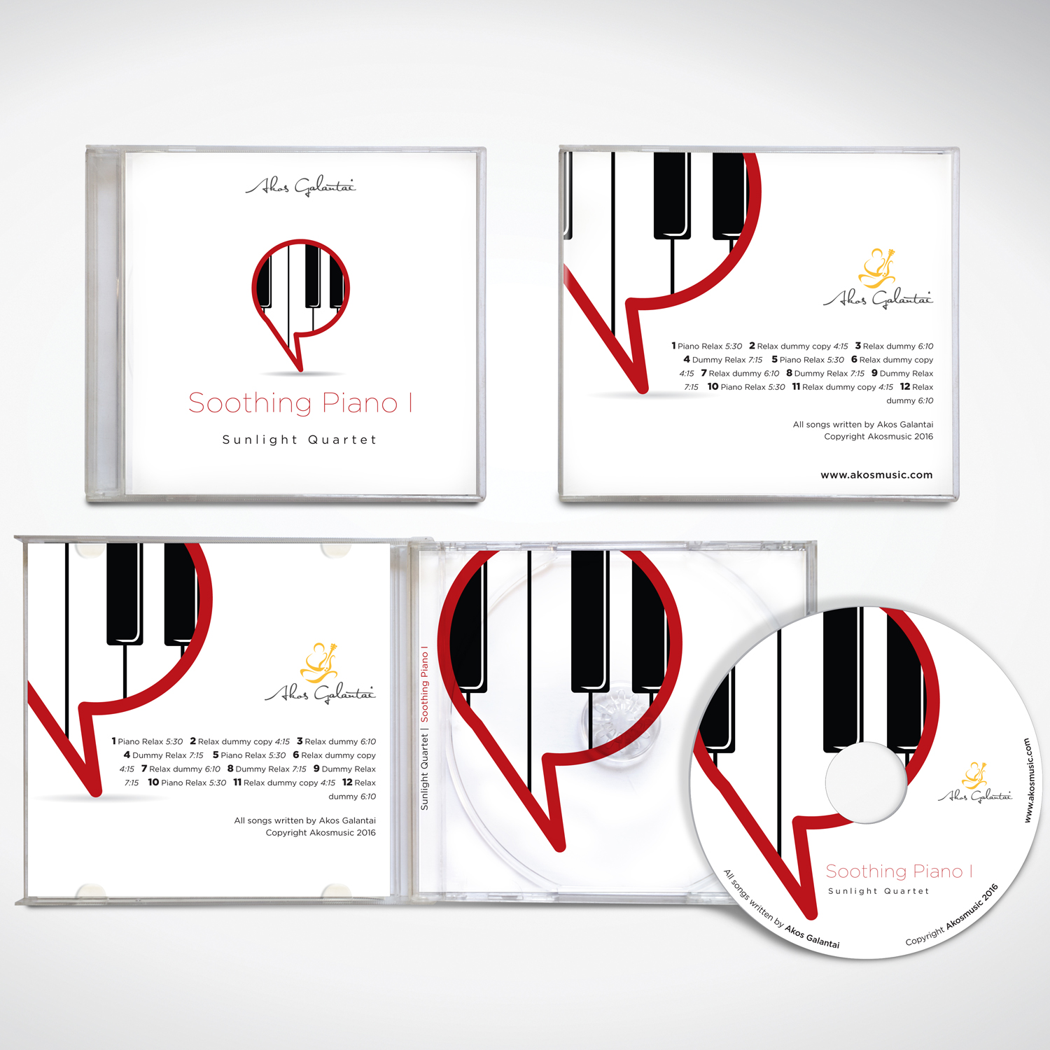 Diseño de Portada de CD por tuan1968 para este proyecto | Diseño #9372457