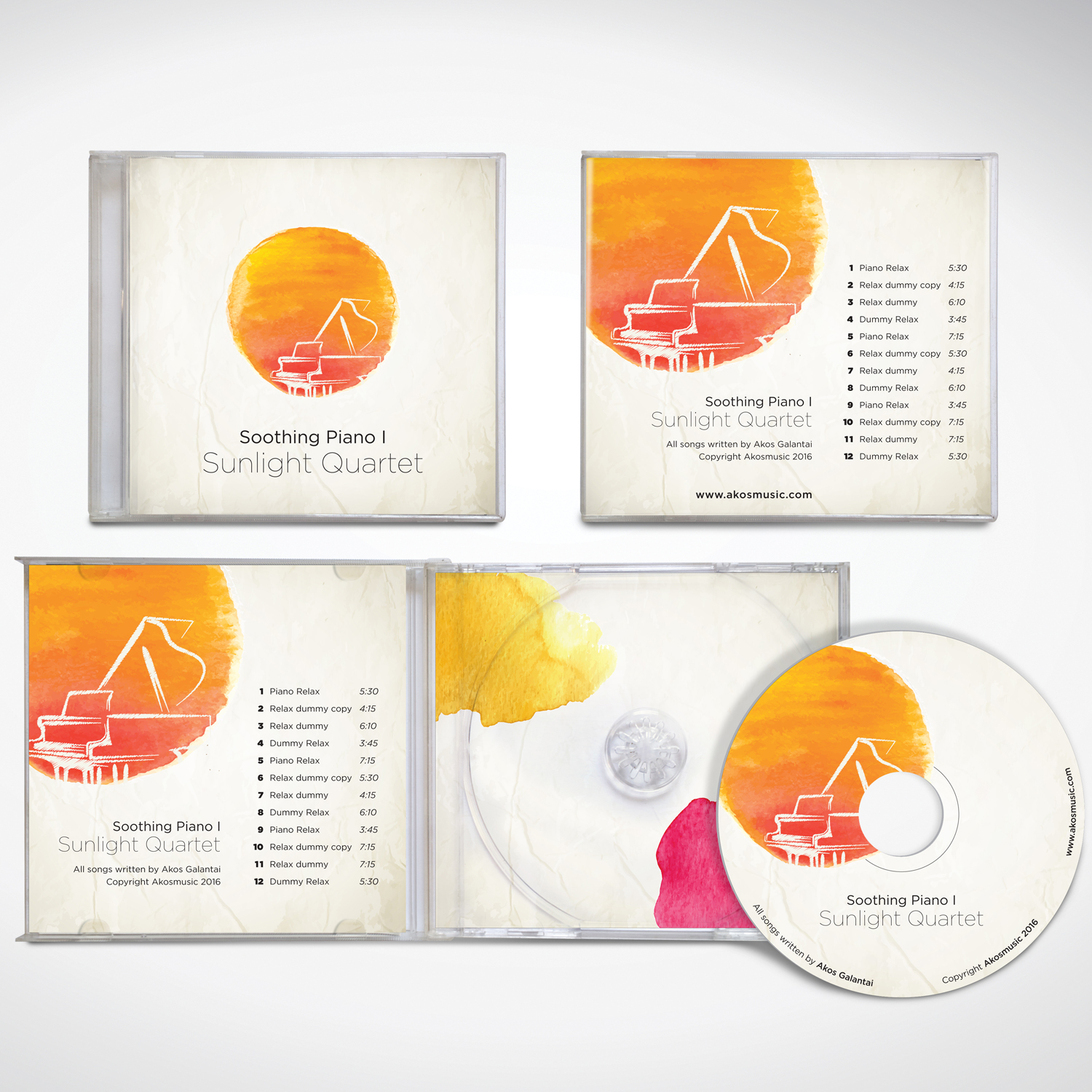 CD Cover Design by tuan1968 for this project | Design #9375341