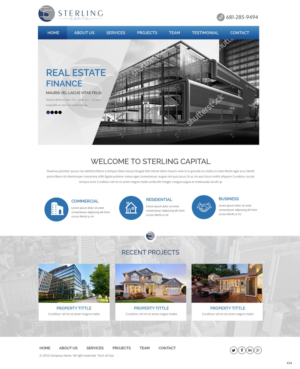 Web Design by pb for JV Digital Media | Design: #9343169