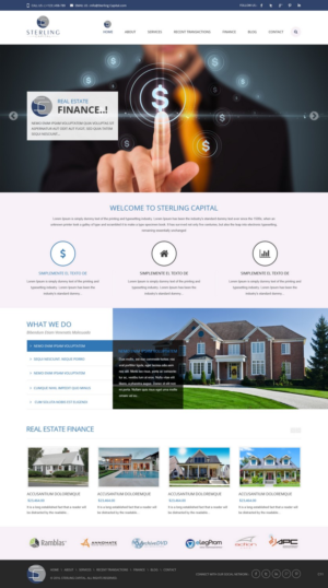 Web Design by pb for JV Digital Media | Design: #9347774