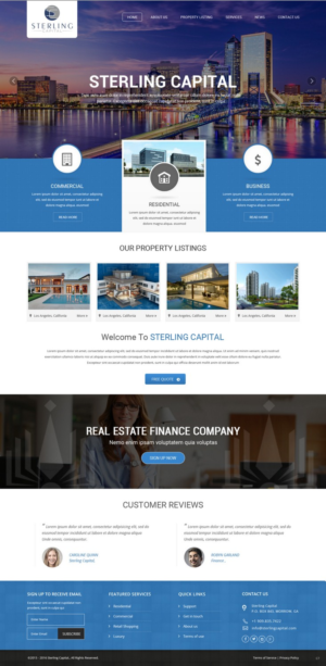 Web Design by pb for JV Digital Media | Design: #9354446