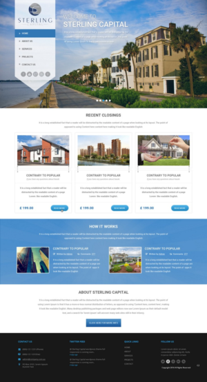 Web Design by pb for JV Digital Media | Design: #9354447