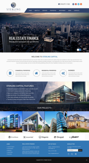 Web Design by pb for JV Digital Media | Design: #9354451