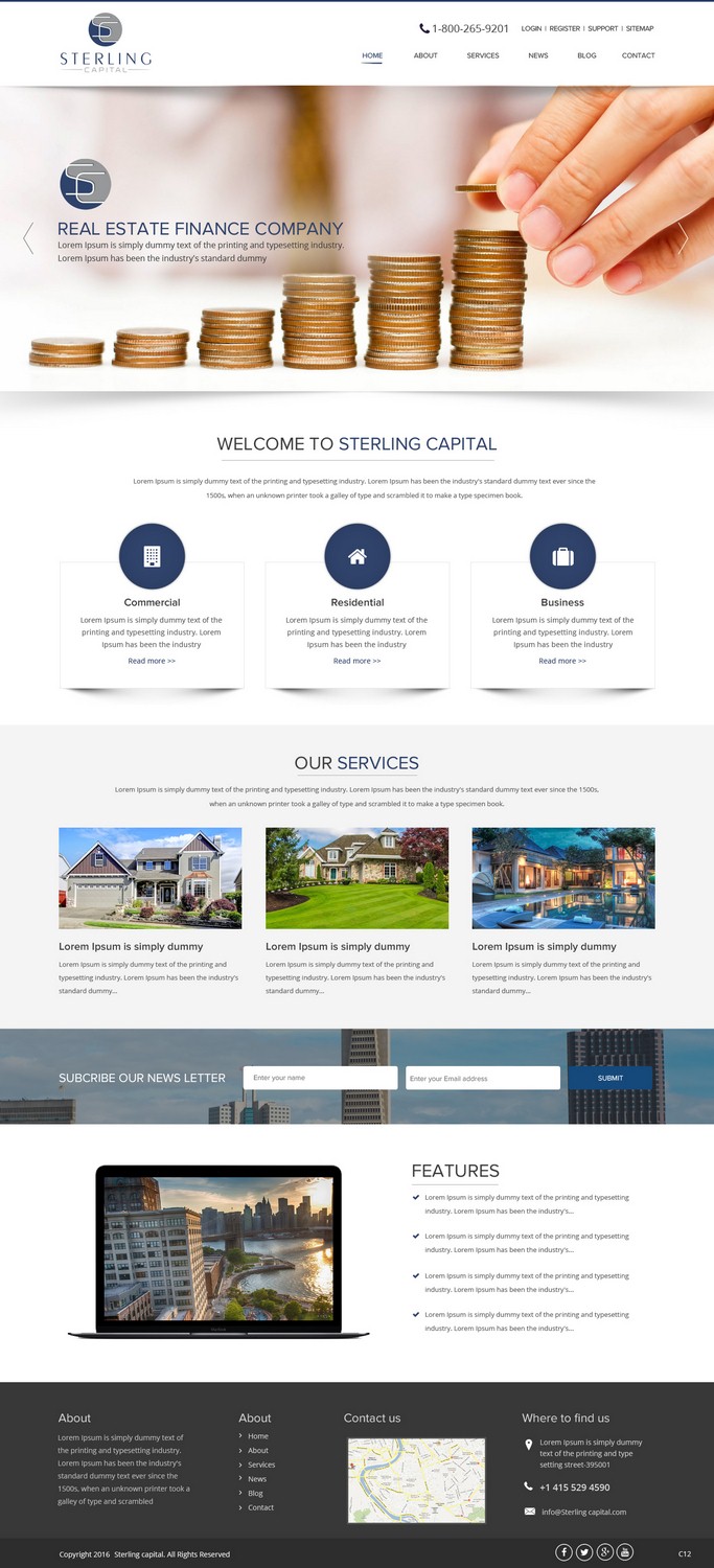 Web Design by pb for JV Digital Media | Design #9354459