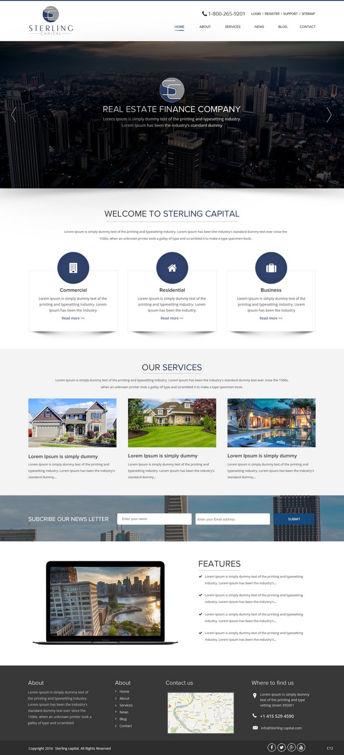 Web Design by pb for JV Digital Media | Design #9354468