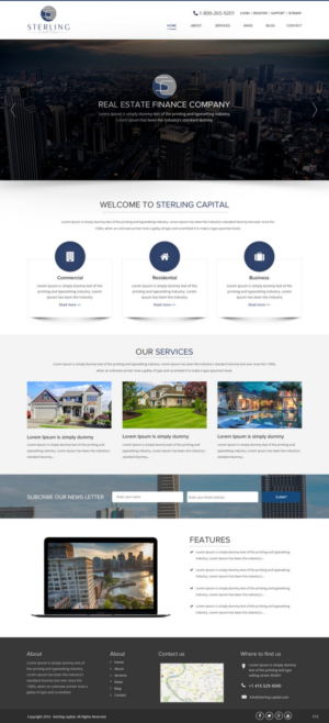 Web Design by pb for JV Digital Media | Design: #9354468