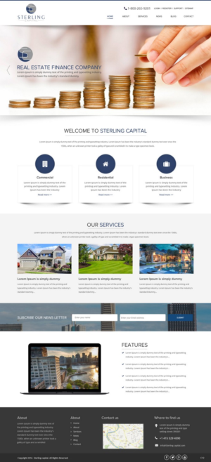 Web Design by pb for JV Digital Media | Design: #9354469