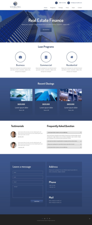 Web Design by pb for JV Digital Media | Design: #9354474