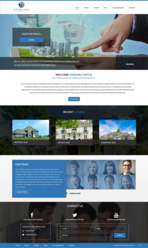 Web Design by pb for JV Digital Media | Design: #9354477