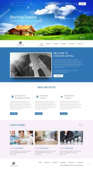Web Design by pb for JV Digital Media | Design: #9354485