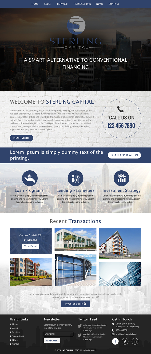 Web Design by rightway for JV Digital Media | Design #9345598