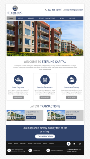 Web Design by rightway for JV Digital Media | Design: #9345613