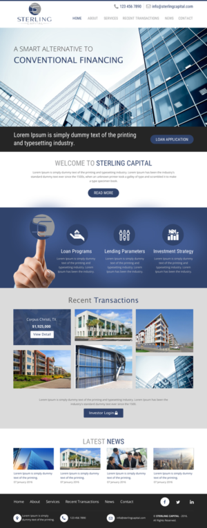 Web Design by rightway for JV Digital Media | Design: #9345617