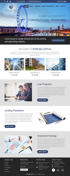Web Design by rightway for JV Digital Media | Design: #9345627
