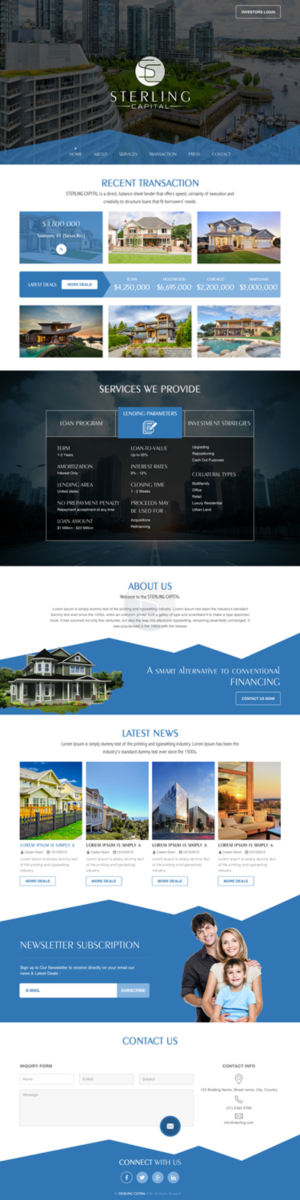 Web Design by rightway for JV Digital Media | Design: #9345630