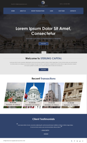 Web Design by Creations Box 2015 for JV Digital Media | Design: #9344509