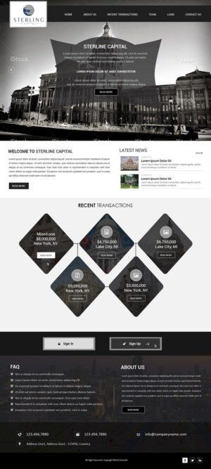 Web Design by Creations Box 2015 for JV Digital Media | Design: #9344510