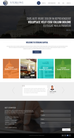 Web Design by Creations Box 2015 for JV Digital Media | Design: #9344511