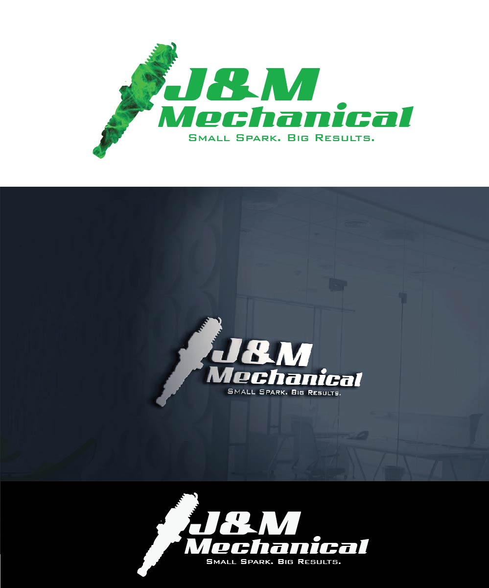 Logo Design by joliau for J&M Mechanical | Design #9563948