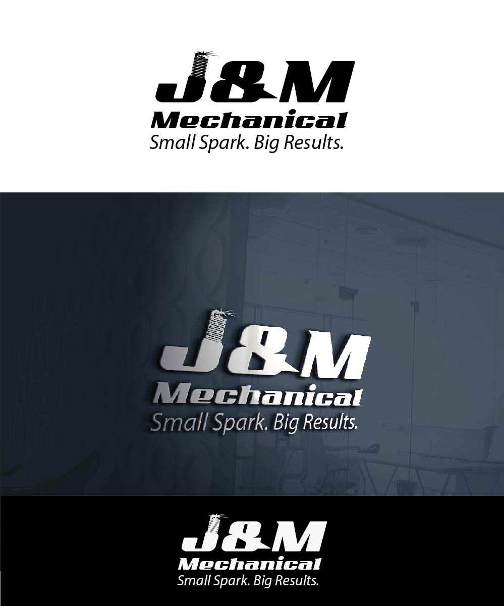 Diseño de Logo por joliau para J&M Mechanical | Diseño #9613671