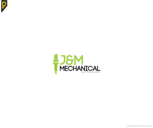 Logo Design by poisonvectors for J&M Mechanical | Design #9624846