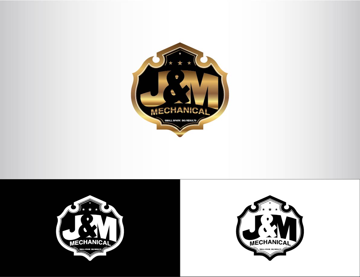 Logo Design by Nonstop Advertiser for J&M Mechanical | Design #9570978