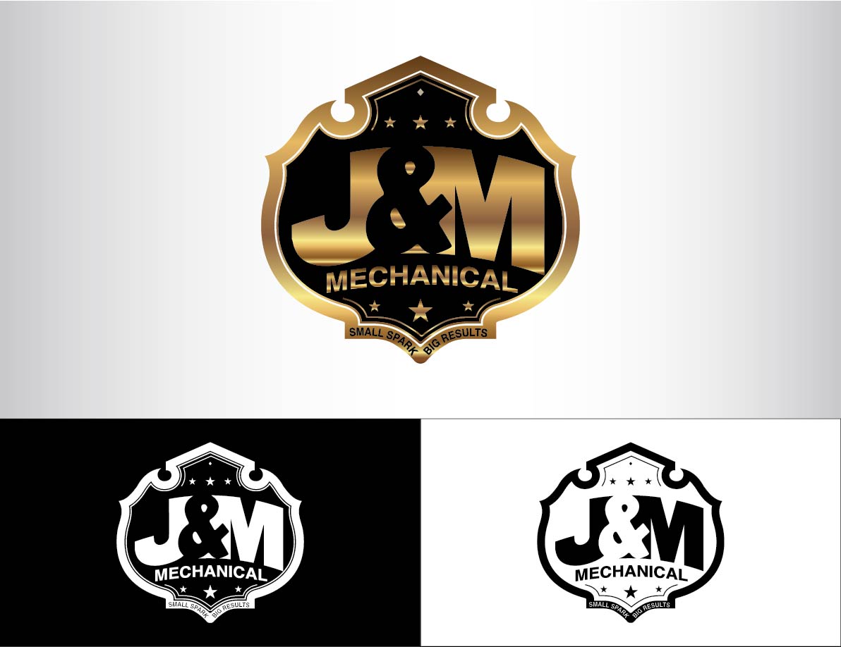 Logo Design by Nonstop Advertiser for J&M Mechanical | Design #9624129