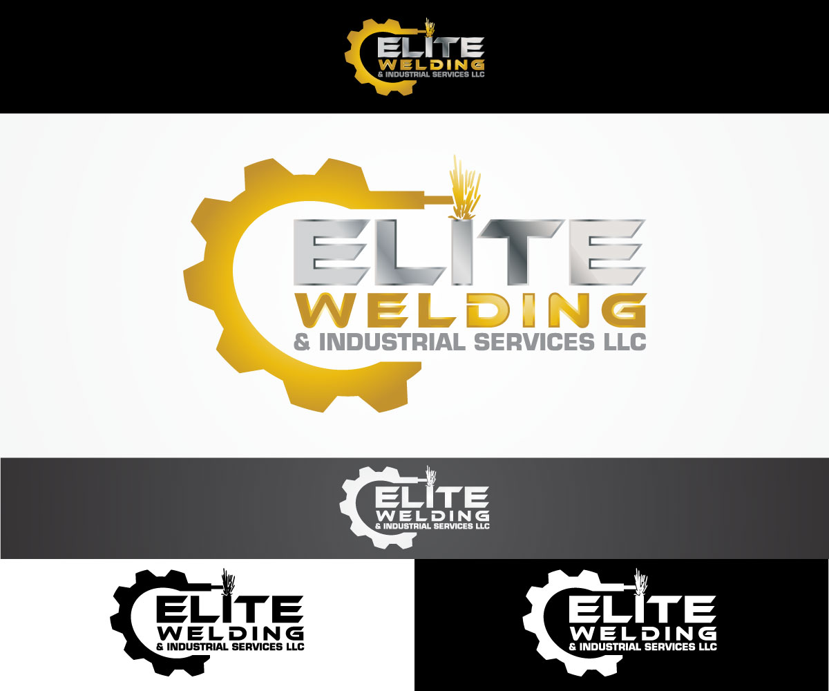 Diseño de Logo por sangeloenriquez para Elite Welding & Industrial Services LLC | Diseño #9309484