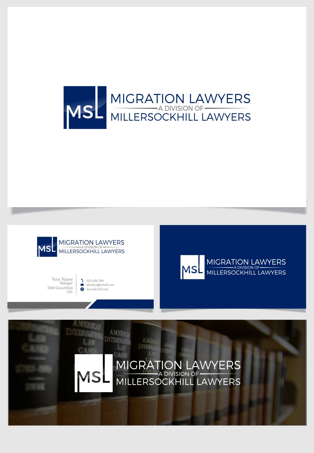 Design de Logo par Liyana pour MillerSockhill Lawyers | Design #9388974