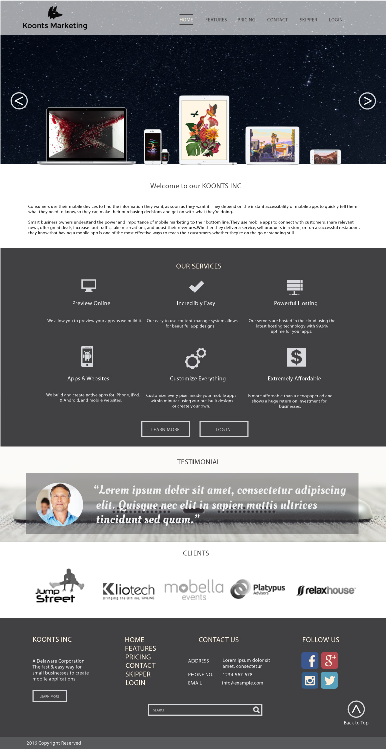 Web Design par Chaitanya S. pour ce projet | Design #9409025