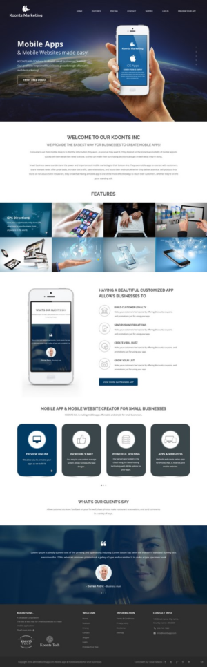 Web Design by pb for this project | Design: #9311831