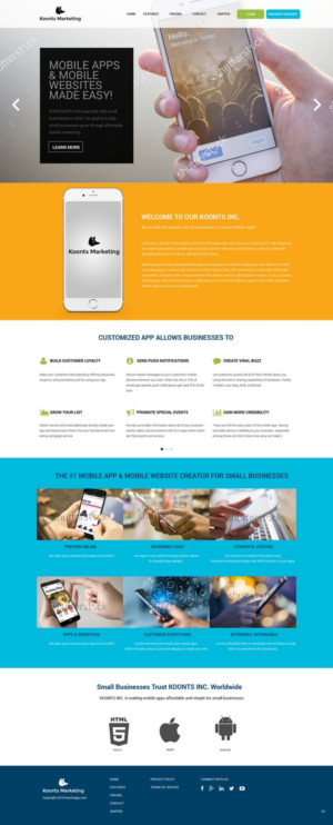 Web Design by pb for this project | Design: #9320586