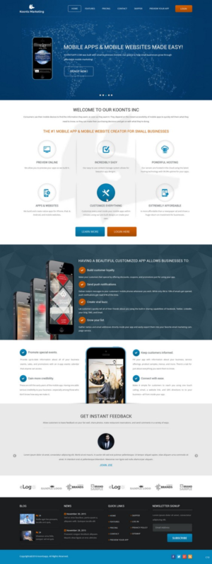 Web Design by pb for this project | Design: #9320588