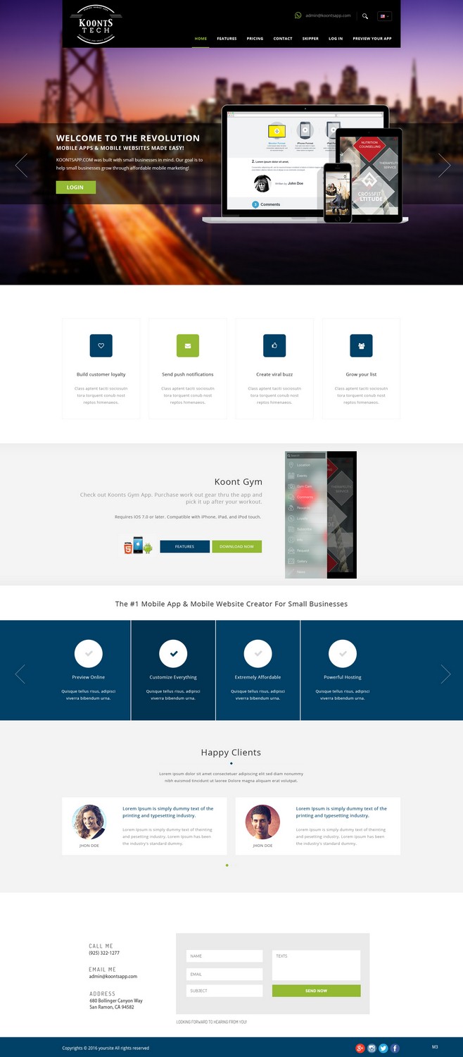 Web Design by pb for this project | Design #9320589