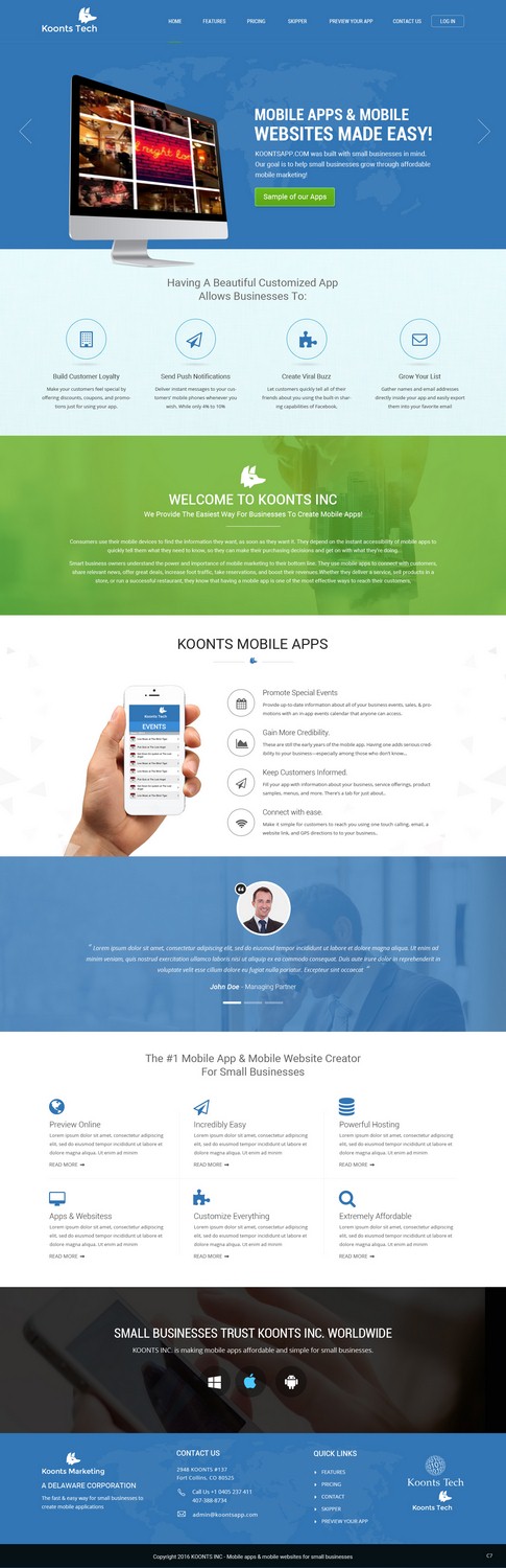 Web Design by pb for this project | Design #9320595