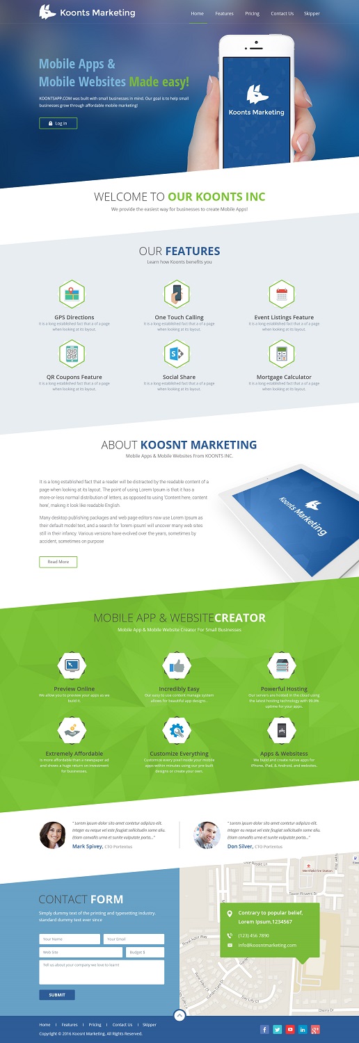 Web Design by Sbss for this project | Design: #9379927