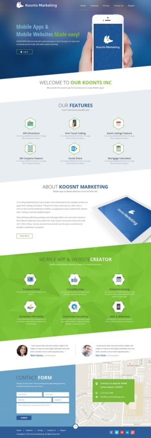 Web Design by Sbss for this project | Design: #9379927