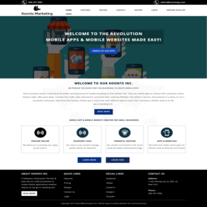Web Design by Tecfreaks for this project | Design #9392766