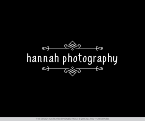 Logo Design by isabel.paoli for Hannah Photography | Design: #9312120