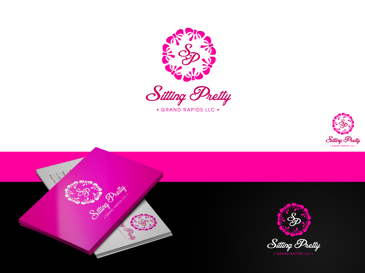 Logo Design by Anhlee for sitting pretty grand rapids llc | Design #2140016
