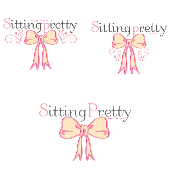 Logo Design by dalia sanad for sitting pretty grand rapids llc | Design #2087919