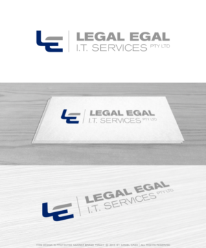 Diseño de Logo por Daniel Caso Design para Legal Egal I.T. Services | Diseño: #9326244