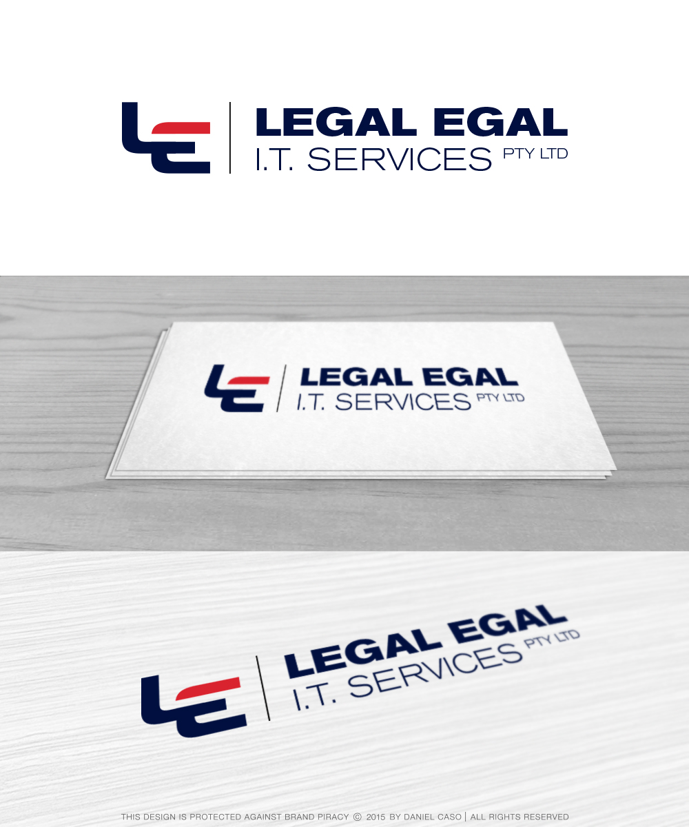 Diseño de Logo por Daniel Caso Design para Legal Egal I.T. Services | Diseño #9326245