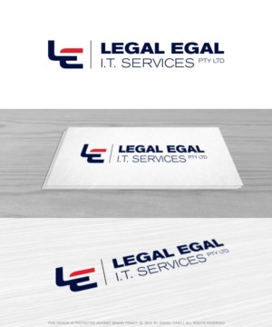 Diseño de Logo por Daniel Caso Design para Legal Egal I.T. Services | Diseño: #9326245